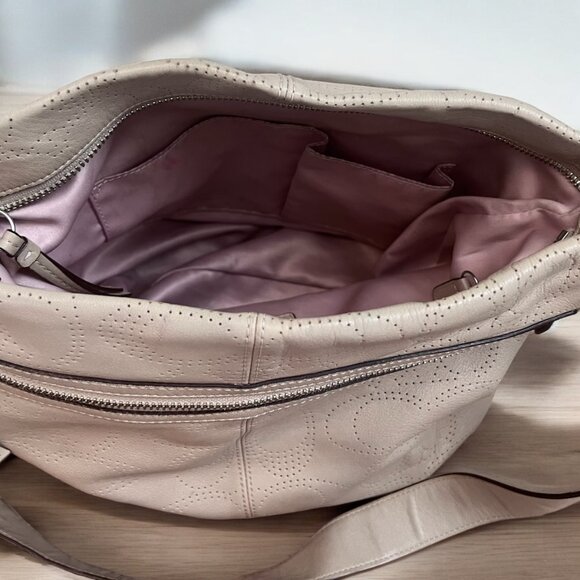 Coach Leather Crossbody Duffle Bag - Picture 4 of 6